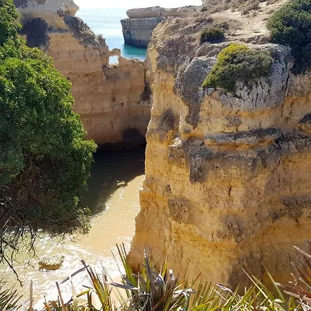 Magnific With A Cozy Garden, 5 Minutes To The Apartament Albufeira